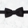 Palenzo Cérémonie | Accessoires Et Chaussures | Nœud papillon tricoté - Noir