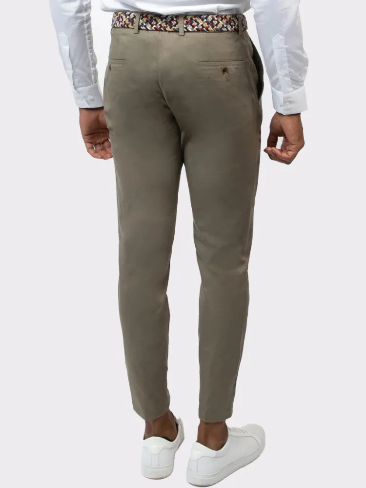 pantalon_chino__vert_kaki_1.webp Palenzo Prêt-à-porter | Pantalons | Pantalon chino - Vert Kaki
