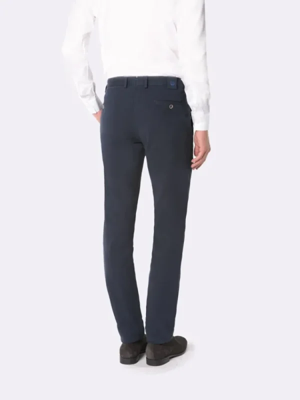 Palenzo Prêt-à-porter | Pantalons | Pantalon chino medium - Bleu marine