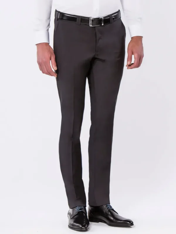 Palenzo Prêt-à-porter | Pantalons | Pantalon slim fit - Anthracite
