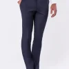 Palenzo Prêt-à-porter | Pantalons | Pantalon slim fit - Bleu marine
