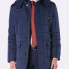 Palenzo Prêt-à-porter | Manteaux | Parka slim - Bleu