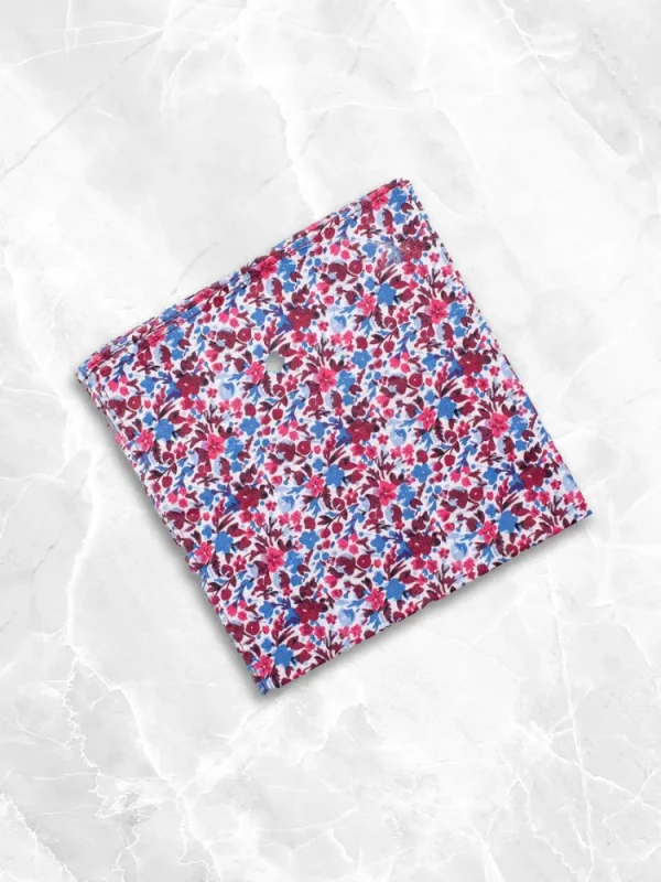 Palenzo Accessoires Et Chaussures | Pochettes | Pochette - Blanc, prune et bleu