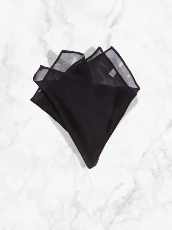 Palenzo Cérémonie | Accessoires Et Chaussures | Pochette - Noir