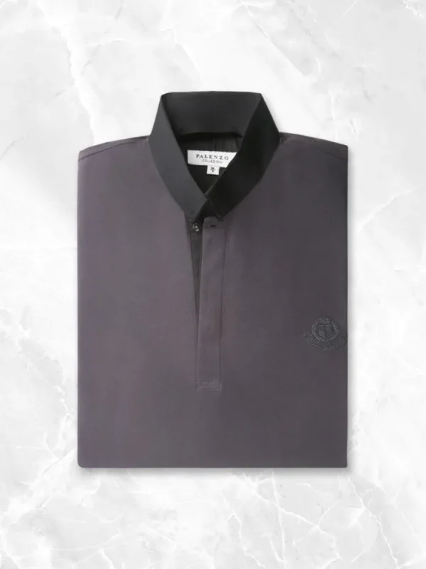 Palenzo Prêt-à-porter | Polo, Tee-shirt | Polo - Anthracite et noir