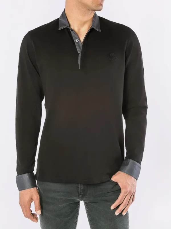 Palenzo Prêt-à-porter | Polo, Tee-shirt | Polo - Noir et anthracite