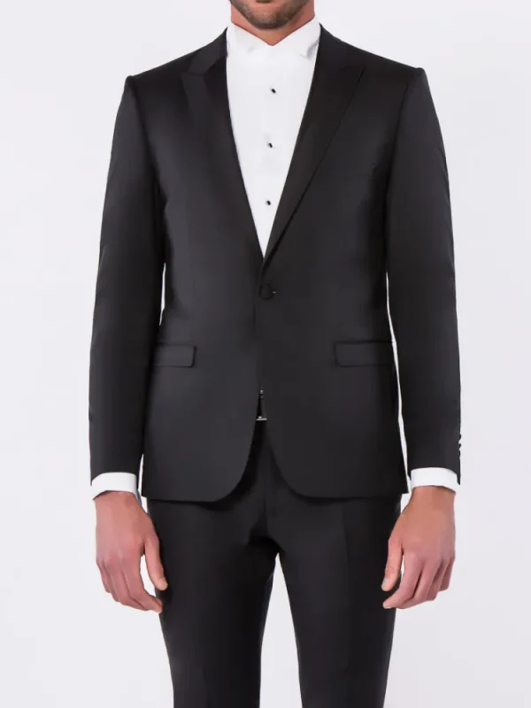 Palenzo Cérémonie | Prêt-à-porter | Smocking slim fit - Noir