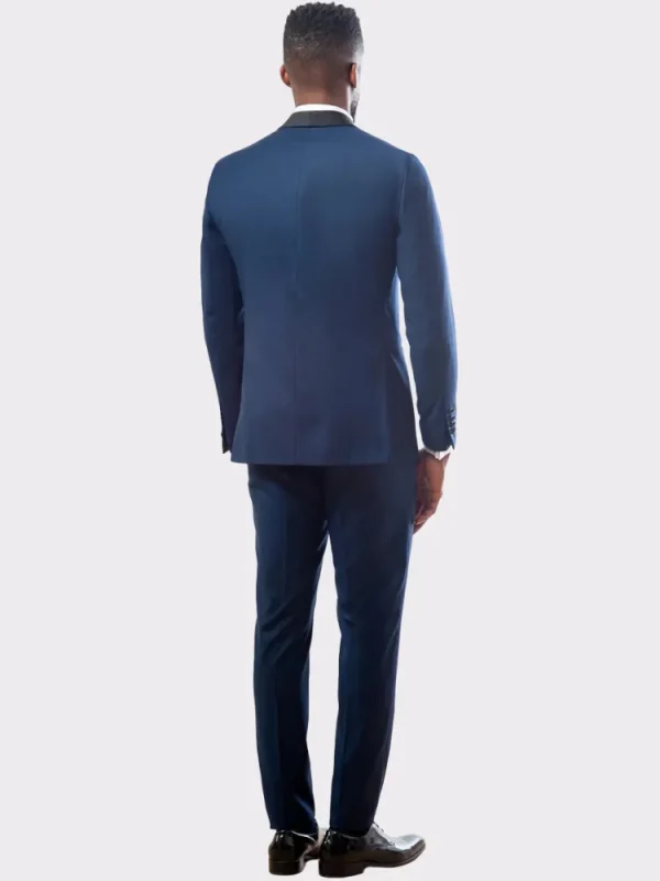 Palenzo Cérémonie | Prêt-à-porter | Smoking slim fit - Bleu