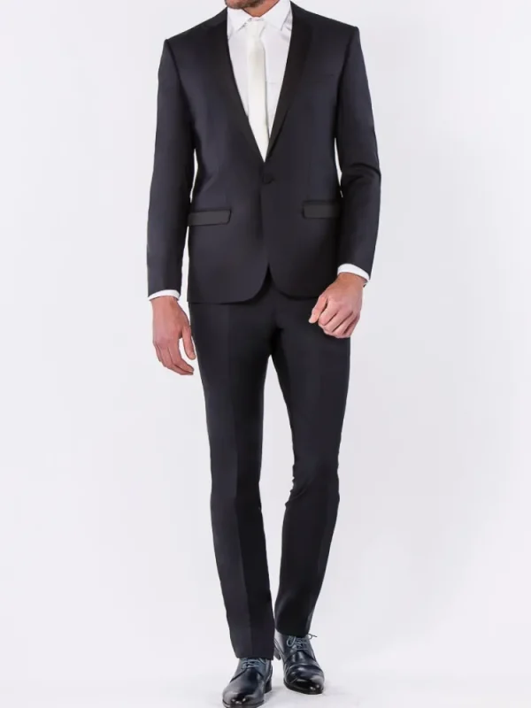 Palenzo Cérémonie | Prêt-à-porter | Smoking slim fit - Bleu nuit