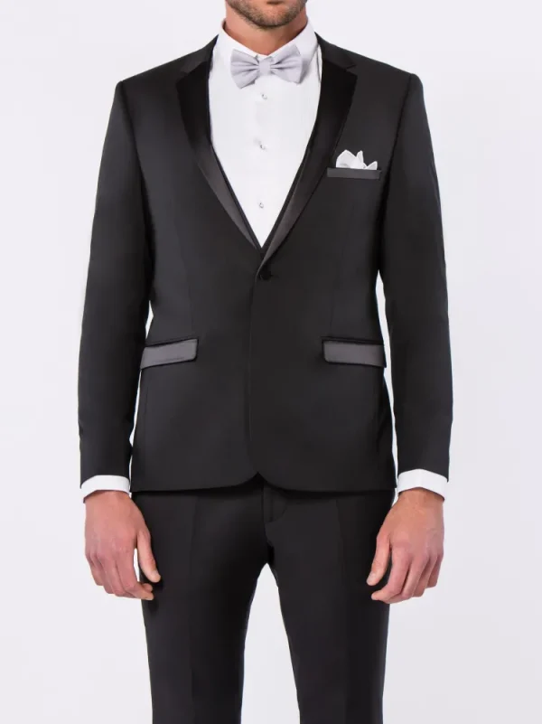 Palenzo Cérémonie | Prêt-à-porter | Smoking slim fit - Noir