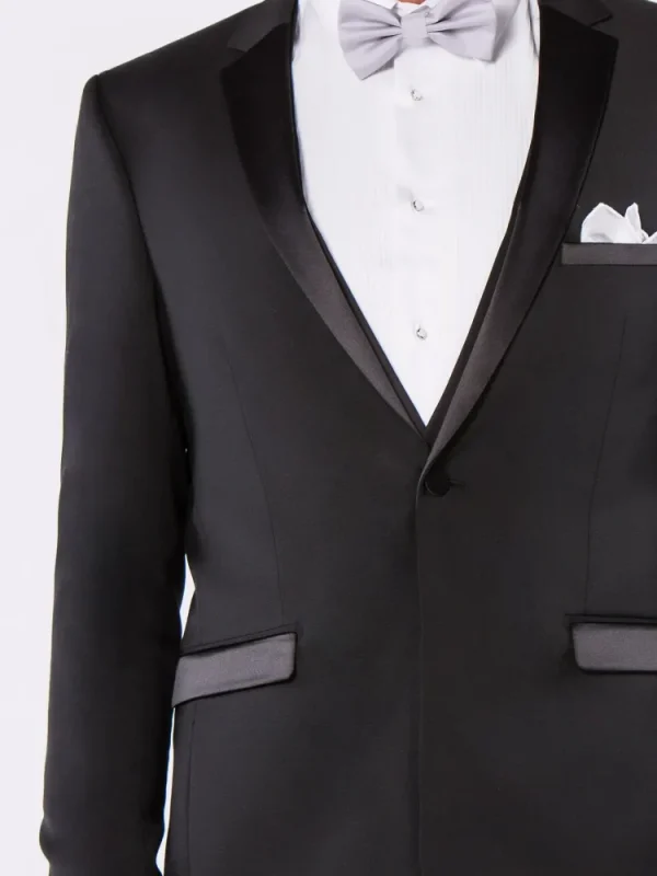 Palenzo Cérémonie | Prêt-à-porter | Smoking slim fit - Noir