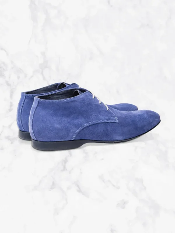 Palenzo Accessoires Et Chaussures | Souliers & Sneakers | Souliers derby montantes - Bleu