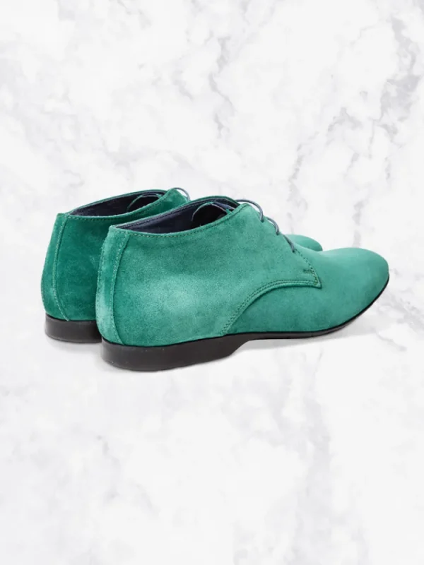 Palenzo Accessoires Et Chaussures | Souliers & Sneakers | Souliers derby montantes - Vert