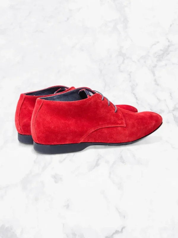 Palenzo Accessoires Et Chaussures | Souliers & Sneakers | Souliers derby montantes - Rouge