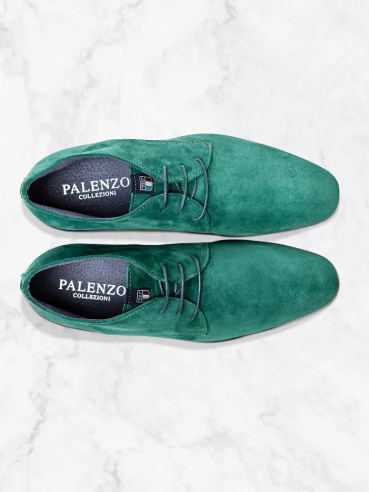souliers_derby_montantes__3-2.webp Palenzo Accessoires Et Chaussures | Souliers & Sneakers | Souliers derby montantes - Vert