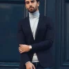 Palenzo Prêt-à-porter | Vestes & Blazers | Veste slim fit - Bleu