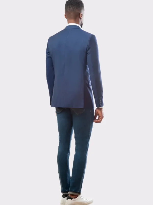 Palenzo Prêt-à-porter | Vestes & Blazers | Veste slim fit - Bleu