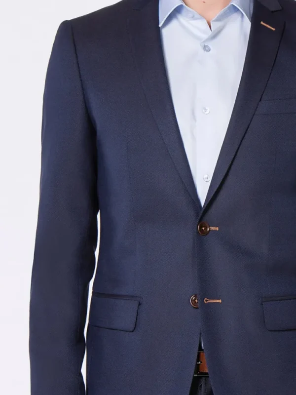 Palenzo Prêt-à-porter | Vestes & Blazers | Veste slim fit - Bleu marine