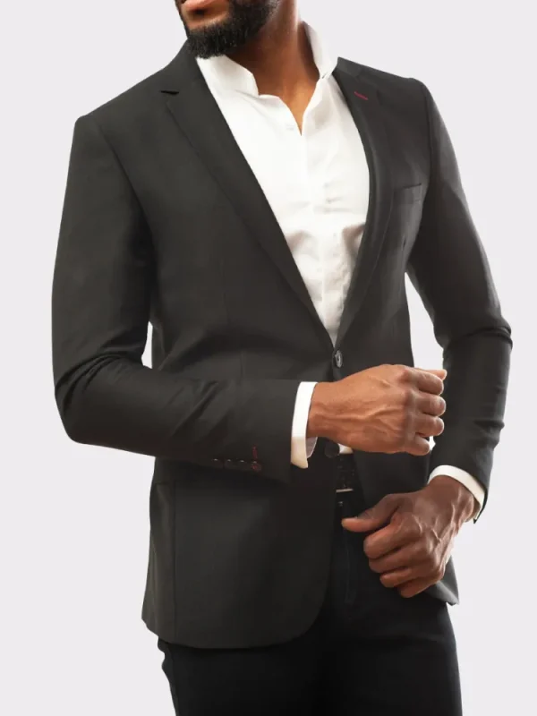 Palenzo Prêt-à-porter | Vestes & Blazers | Veste slim fit - Noir